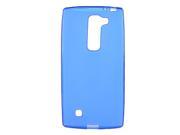 LG G4c Mini Compact H525N Volt 2 LS751 Magna H502G Silicone Case TPU Transparent Frosted Blue