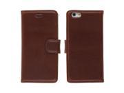Apple iPhone 6 iPhone 6s Pouch Case Cover Vintage Brown Wallet Leather ID Card Case Cover