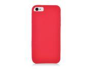 Apple iPhone 5 iPhone 5S iPhone SE Silicone Case Red
