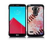 LG G Stylo LS770 G4 Note G Vista 2 H740 2nd 2015 Protector Cover Case Hybrid Baseball Black