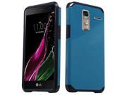 LG Class F620 Zero H650 Hard Cover and Silicone Protective Case Hybrid Teal Blue Black Astronoot