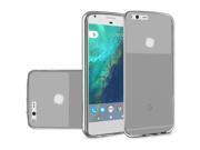 Google Pixel XL 5.5 HTC Silicone Case TPU Transparent Smoke Ultra Slim