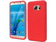 Samsung Galaxy S7 G930 Silicone Case Red Ultra Thin Rugged