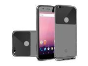 Google Pixel 5 HTC Silicone Case TPU Crystal Clear Black