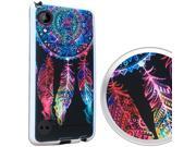 HTC Desire 530 630 Hard Cover and Silicone Protective Case Hybrid 3D Dream Catcher Black Brushed