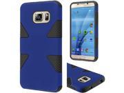 Samsung Galaxy S7 G930 Hard Cover and Silicone Protective Case Hybrid Triangle Dark Blue Black