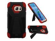 Samsung Galaxy S7 G930 Protective Cover Hybrid Black Red Transformer With Stand