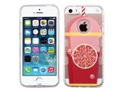 iPhone 5 5S SE Silicone Case Transparent Clear Grapefruit Soda Summer Soda Collection Gummy