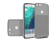 Google Pixel XL 5.5 HTC Silicone Case TPU Crystal Clear Black
