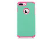 Apple iPhone 7 Plus 5.5 Protective Cover Hybrid Mint Blue Hot Pink Astronoot