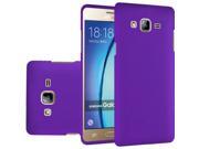 Samsung Galaxy On5 G500 G550 Hard Case Cover Purple Texture