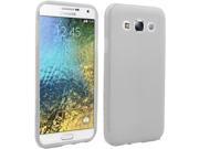 Samsung Galaxy E5 E500 Silicone Case TPU Frosted Clear Flexible Thin