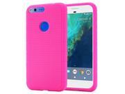 Google Pixel XL 5.5 HTC Silicone Case Hot Pink Ultra Thin Rugged