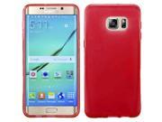 Samsung Galaxy S7 Edge G935 Silicone Case TPU Frosted Red Flexible Thin