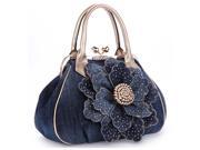 KAXIDY Ladies Girls Womens Denim Handbag Jean Bag Denim Shoulder Bag Shopper Satchel Messenger Tote Bags
