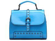 KAXIDY Ladies Womens New Fashion Luxury Leather Handbags Shoulder Bag with Personality Rivets