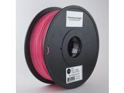 Prototype Supply PLA 3D Printing Filament 3mm Pink 1kg roll 2.2 pounds