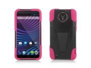 Rugged Dual Layer High Impact Case With Built In Kickstand for the ZTE Vital N9810 Smartphone at Sprint