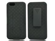 Apple iPhone 6 Plus Weave Pattern Combo Holster for Verizon AT T Sprint T Mobile U.S. Cellular Boost Mobile