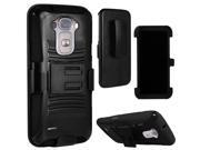 HR Wireless LG G Flex 2 Side Stand with Holster Case Retail Packaging Black