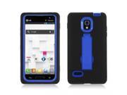 Rugged Dual Layer Impact Absorbing Case With Built In Kickstand Compatible with LG Optimus L9 P769 for T Mobile