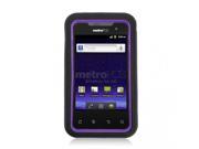 Rugged Dual Layer Impact Absorbing Case With Built In Kickstand Compatible with Huawei Activa 4G M920 for Metro PCS