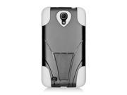 T Stand Hybrid Dual Armor Case Compatible with Samsung Galaxy Mega 6.3 SGH i527 GT I9200 GT I9205 for At t Sprint Metro PCS U.S. Celluar