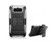 Prime Series Dual Layer Holster Case with Kickstand Compatible with Motorola Droid Mini XT1030 with Locking Belt Swivel Clip for Verizon