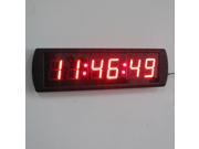 Indoor 3 LED Wall Clock LED Digital Clock for Office LED Countdown up Timer