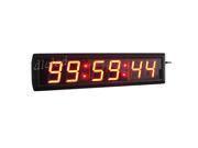 2.3 High Character LED Wall Clock for Office LED Digital Clock HRS MINTS SECS LED Countdown up Timer Clock