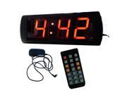 4 3 digit LED Timer in Minutes Seconds Format IR remote control used indoors