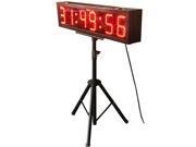 5 LED Race Timing Clock LED Sports Clock for outdoor running race HH MM SS