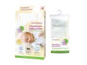 Clevamama Foam Baby Pillow Replacement Pillow Cover
