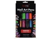 BeMe Nail Art Pens Harvest Color Collection 4 pens 8 colors