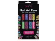 BeMe Nail Art Pens Blooming Color Collection 4 pens 8 colors