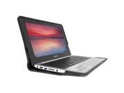 Gumdrop Cases Black SoftShell for Asus Chromebook 11 C200 Model STS ASUSC200 BLK_BLK