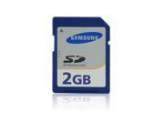 New Samsung 2GB SD Secure Digital Flash Memory Card 2 G GB 2G Bulk Pack