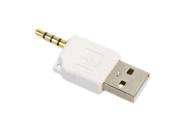 3.5MM TO USB CONVERTER CHARGER ADAPTER FOR IPOD SHUFFLE