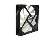 NZXT FN 140RB 140mm Computer Case Fan 3pin and 4pin Molex 1300RPM 62.5CFM