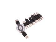 6in1 USB Adapter Travel Kit Cable to Firewire IEEE 1394