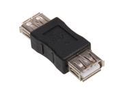 NEW USB 2.0 A FEMALE TO A FEMALE F F Coupler ADAPTER CONNECTOR Black