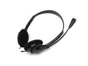 OV L900MV 3.5mm Headphone Headset with Microphone Black for PC Laptop Computer