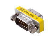 VGA SVGA 15 Pin Male To Male M M Plug Coupler Gender Changer Adapter Converter