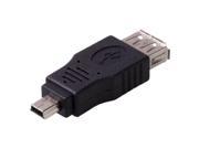 USB 2.0 A Female to Mini USB B 5 Pin Male Adapter Converter Changer