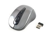 Gray 2.4GHz Wireless Optical Mouse Mice for PC Laptop USB 2.0 Receiver M3000