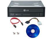 LG 12X SATA Internal Bluray Combo Drive MDISC DVD CD Burner 3D Playback Software