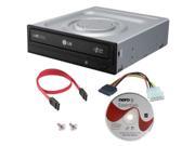 LG Internal SATA 24X MDisc DVD CD R RW DL Burner Re Writer Drive Software