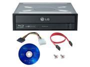 LG 16X Blu Ray DVD CD Burner Drive Writer 3D Play Back Support Cables Screws