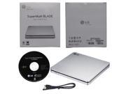 LG External Slim Portable 8X USB2 MDisc CD DVD Burner Drive 4 PC MAC Software