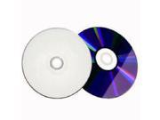 100 16X Blank DVD R DVDR Media White Inkjet HUB Printable Disc 4.7GB